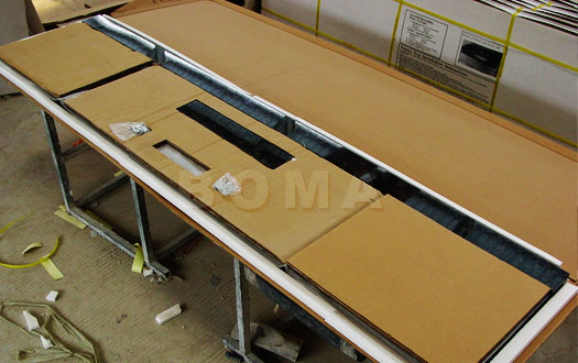 97x22 Carton open