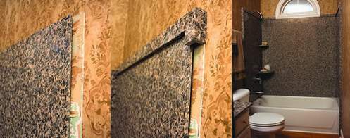 Installation before and after