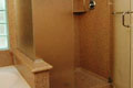 Harvest Gold Shower Surround