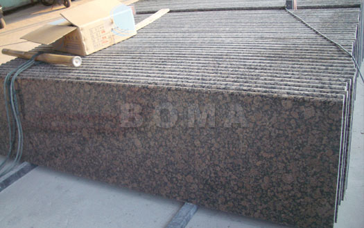 Full Bullnose Baltic Brown Countertop