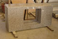 Blossom Plum Countertop wt undermount sink cutout