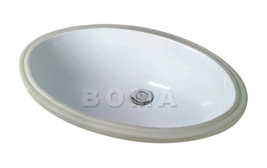 White undermount BMU-196W