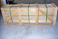 5 sets per wooden crate front view