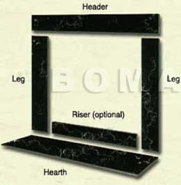Fireplace Surround Set